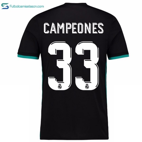 Camiseta Real Madrid 2ª Campeones 2017/18